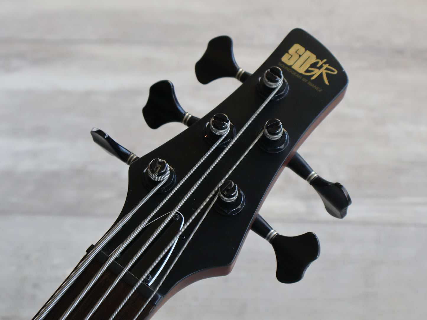 2001 Ibanez Japan SR755 SDGR Sound Gear 5-String Bass (Walnut)
