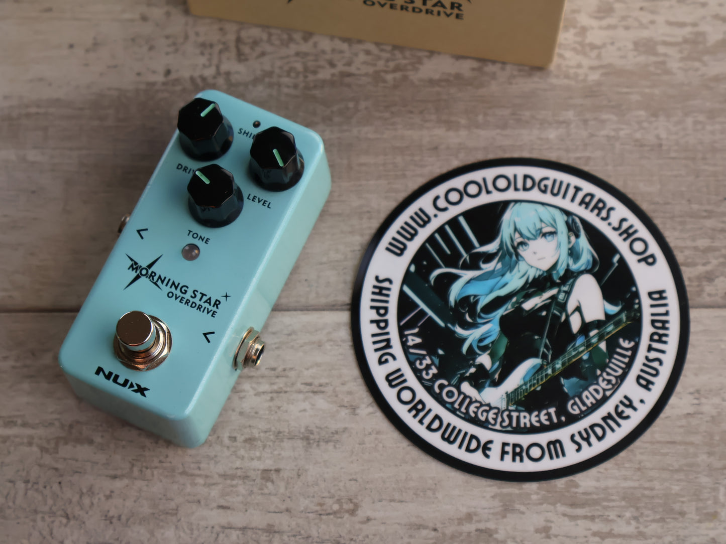 NUX NOD3 Morning Star Overdrive Guitar Effects Pedal