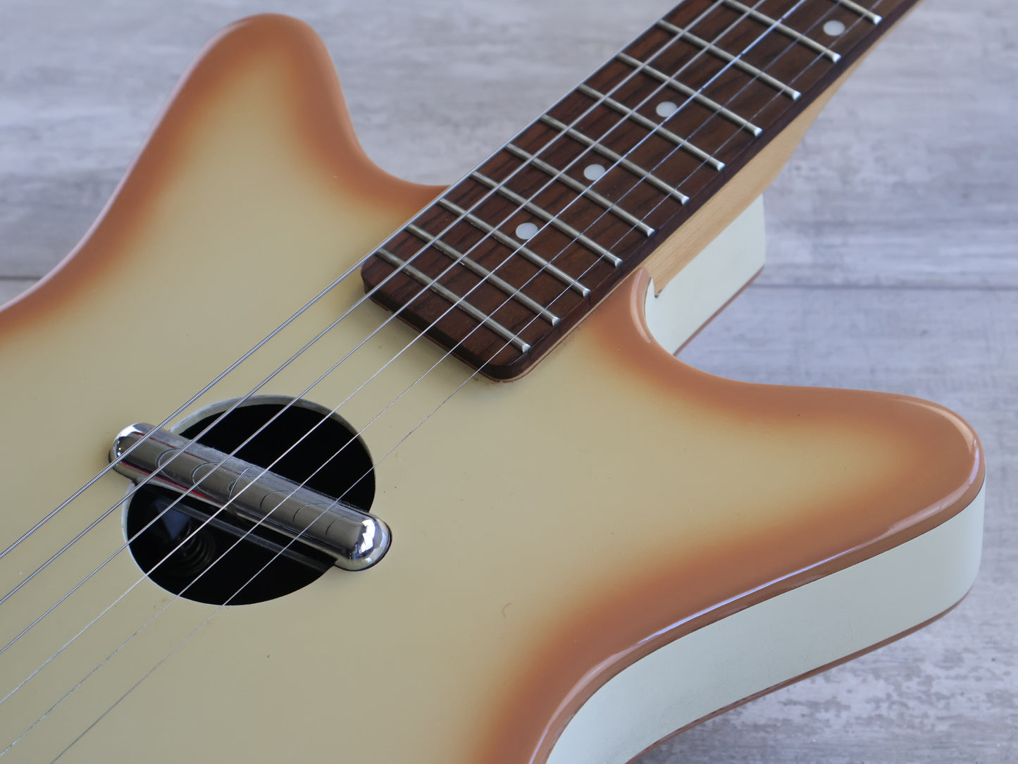 1999 Danelectro "Convertible" Hollowbody (Copper Burst)