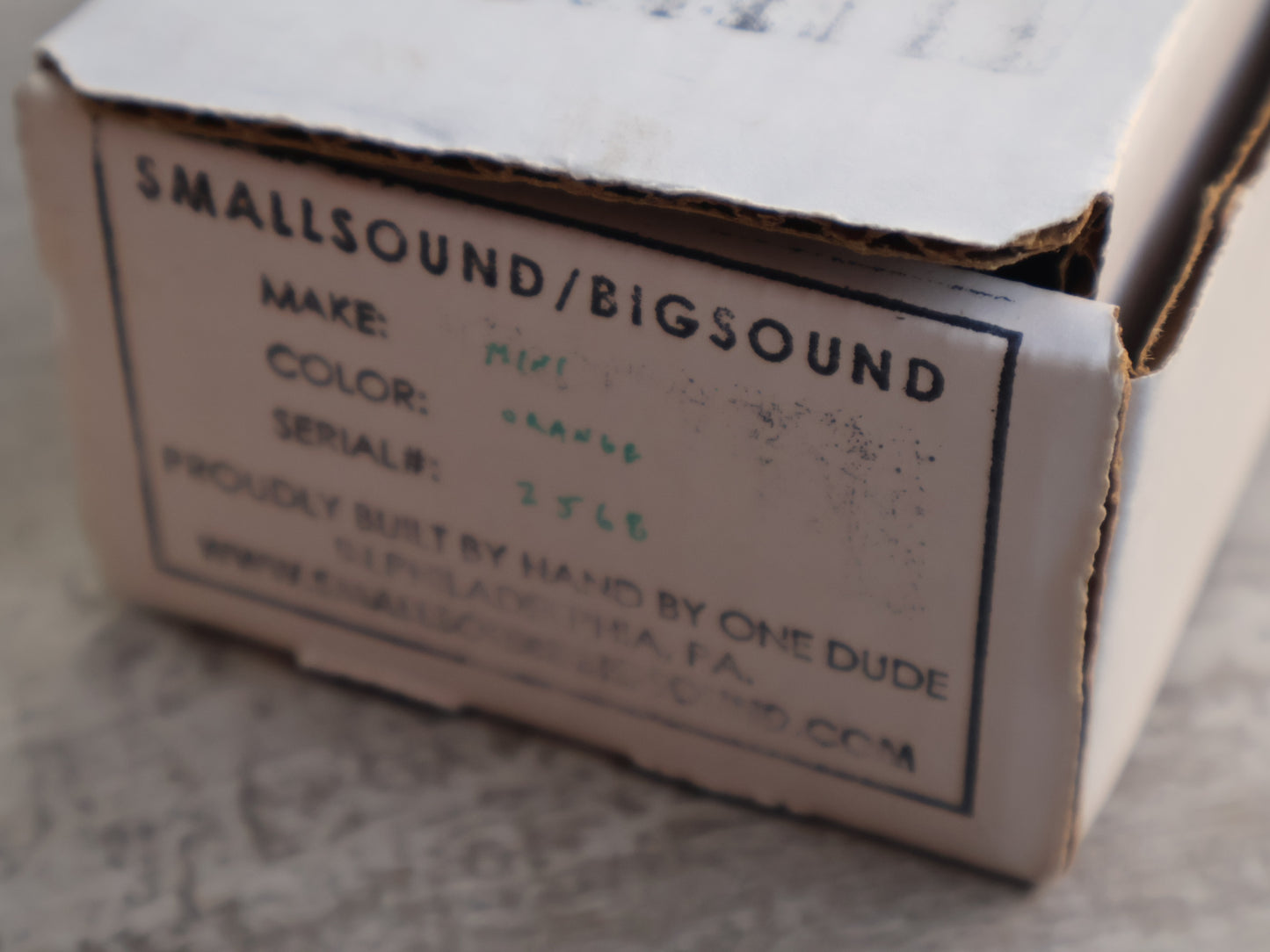 SmallSound/BigSound Mini Overdrive (Orange)
