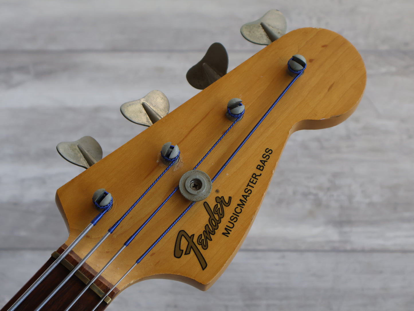 1973 Fender USA Musicmaster Bass (Dakota Red)