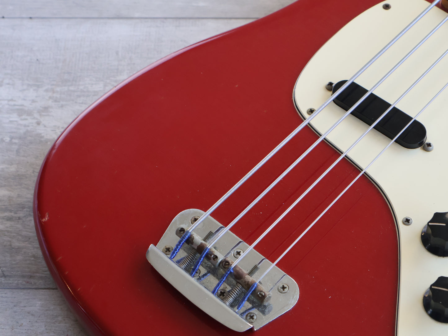 1973 Fender USA Musicmaster Bass (Dakota Red)