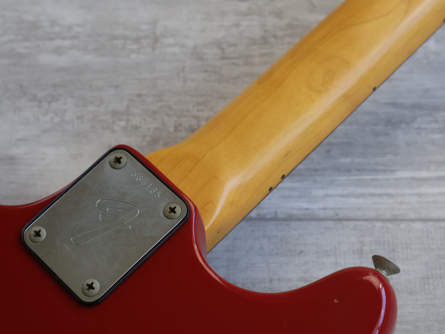 1973 Fender USA Musicmaster Bass (Dakota Red)