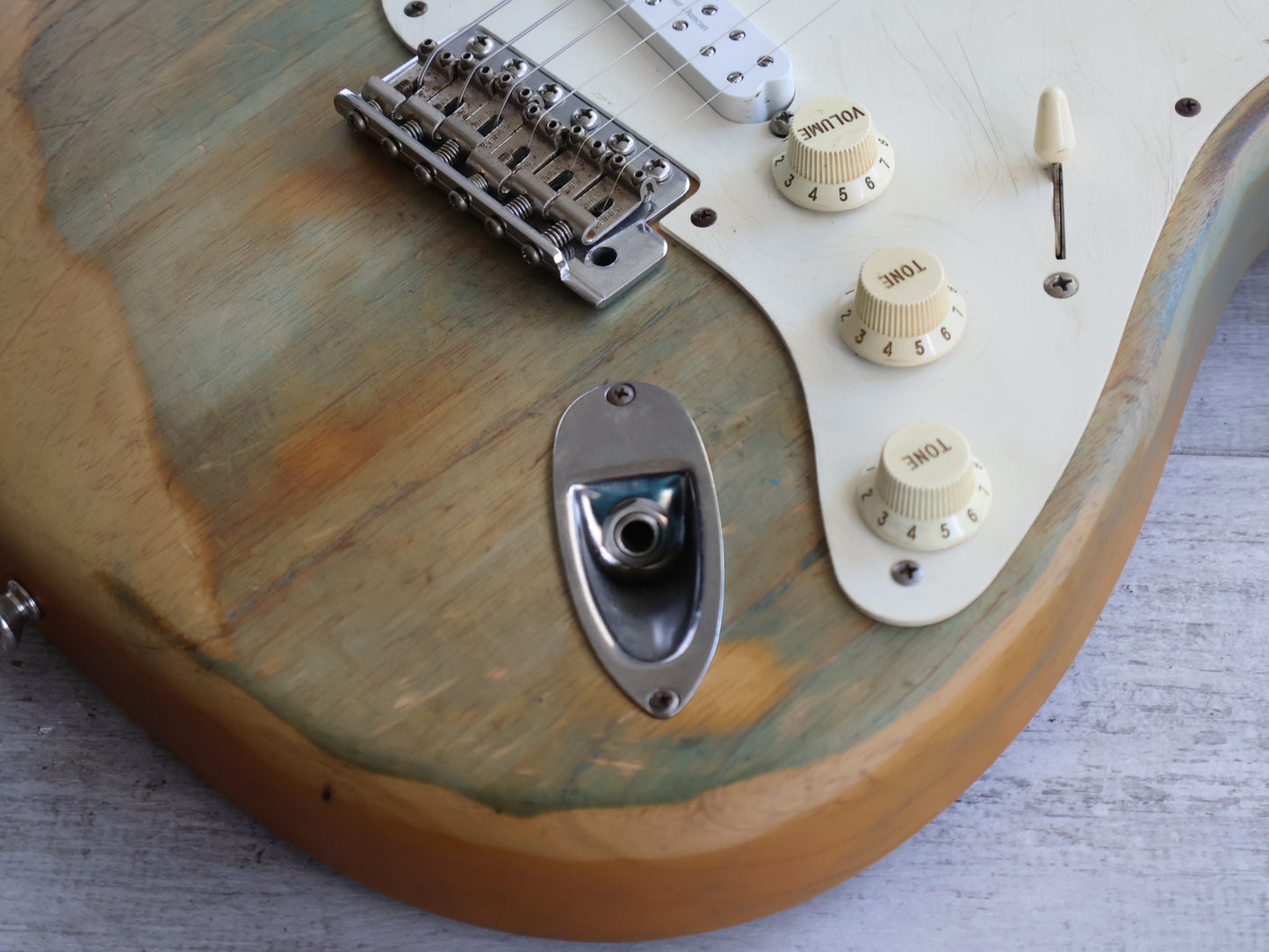 1993 Fender Japan ST54-75RV "Custom Edition" Stratocaster (Natural)