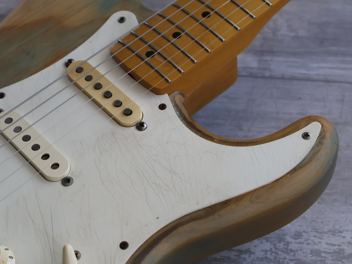 1993 Fender Japan ST54-75RV "Custom Edition" Stratocaster (Natural)