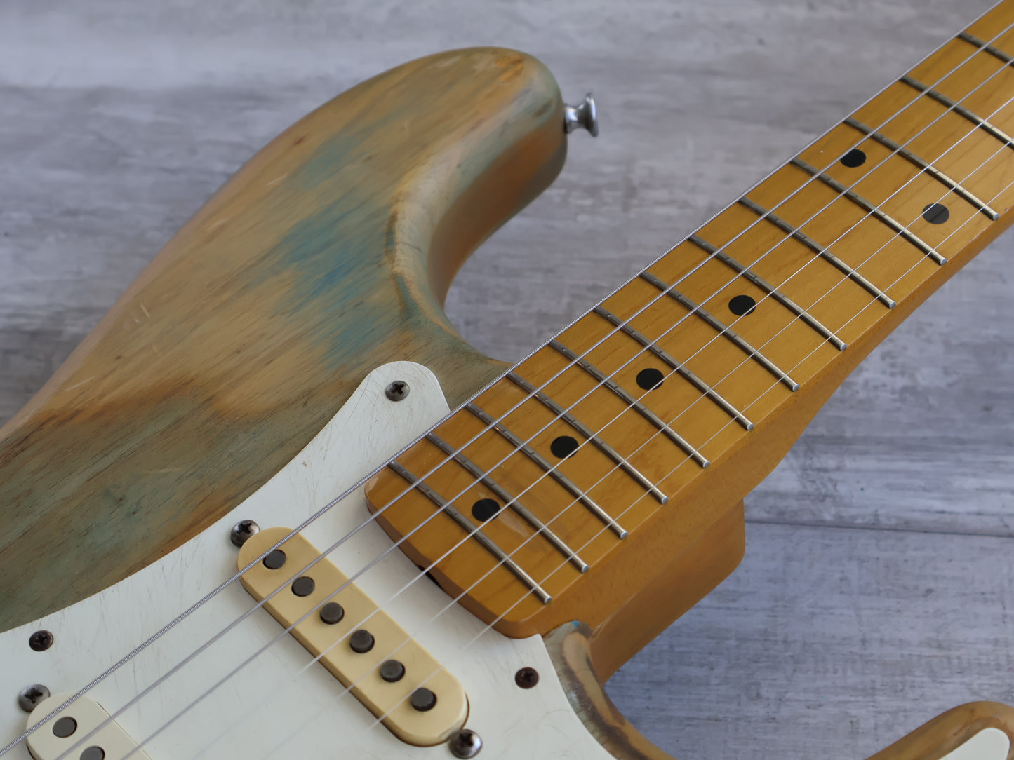 1993 Fender Japan ST54-75RV "Custom Edition" Stratocaster (Natural)