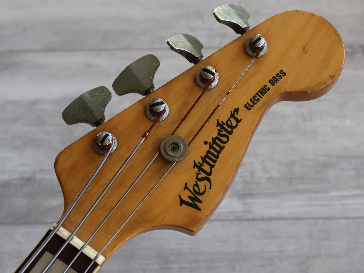 1980's Westminster Japan Jazz Bass (Sunburst)