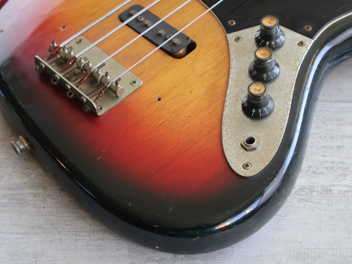 1980's Westminster Japan Jazz Bass (Sunburst)
