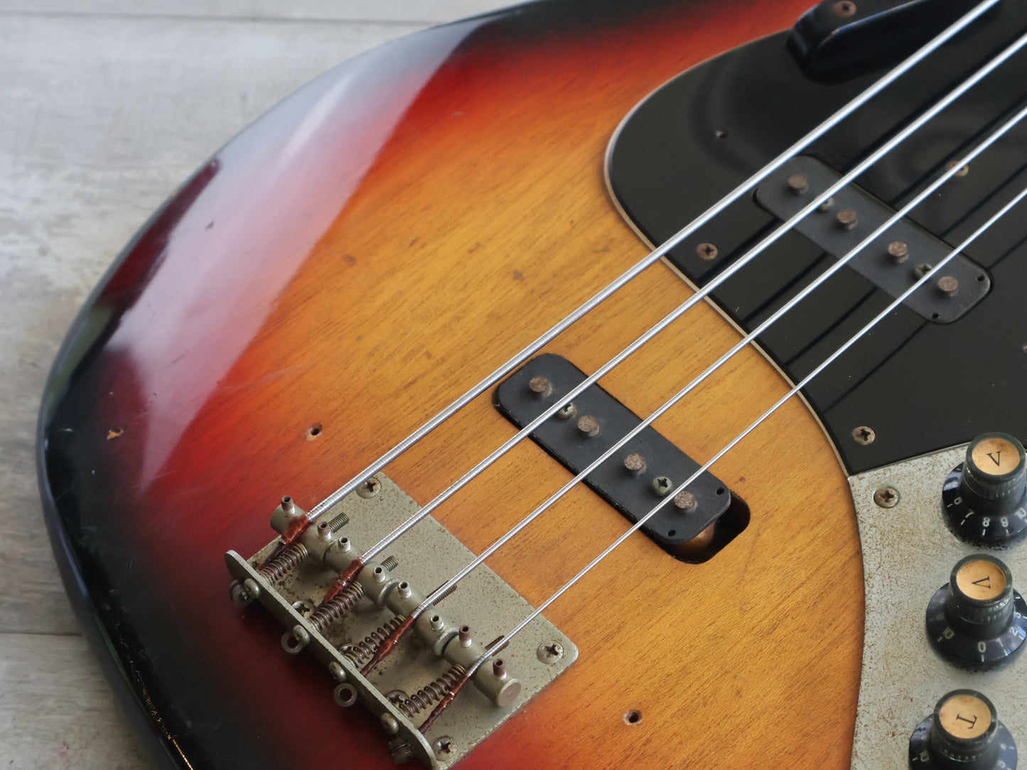 1980's Westminster Japan Jazz Bass (Sunburst)
