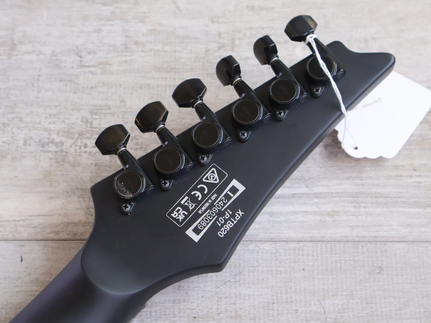 Ibanez Iron Label Xiphos XPTB620 BKF Electric Guitar