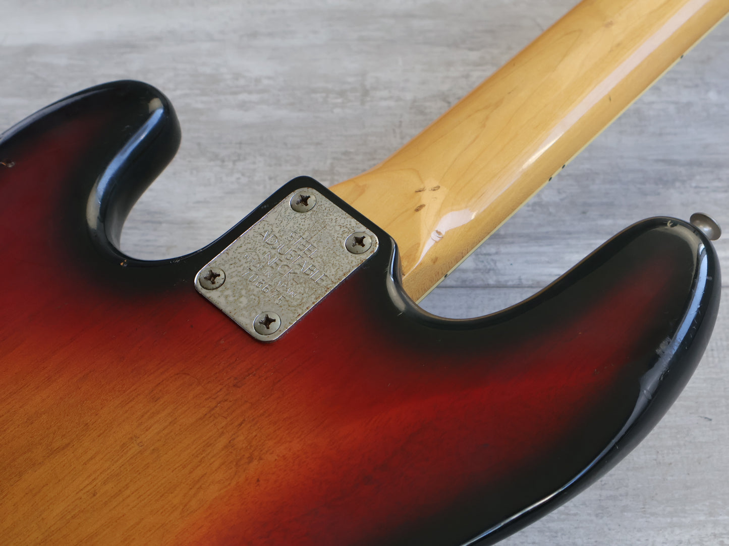 1980's Westminster Japan Jazz Bass (Sunburst)