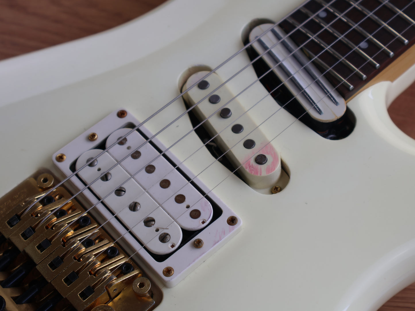 1992 Yamaha Japan MGK11 Pappaler Kawai Signature Model (Aged White)