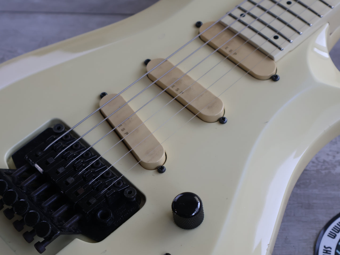 1990's Edwards (by ESP Japan) ES-11 OPRIII Sugizo/Prince Signature Cloud (White)
