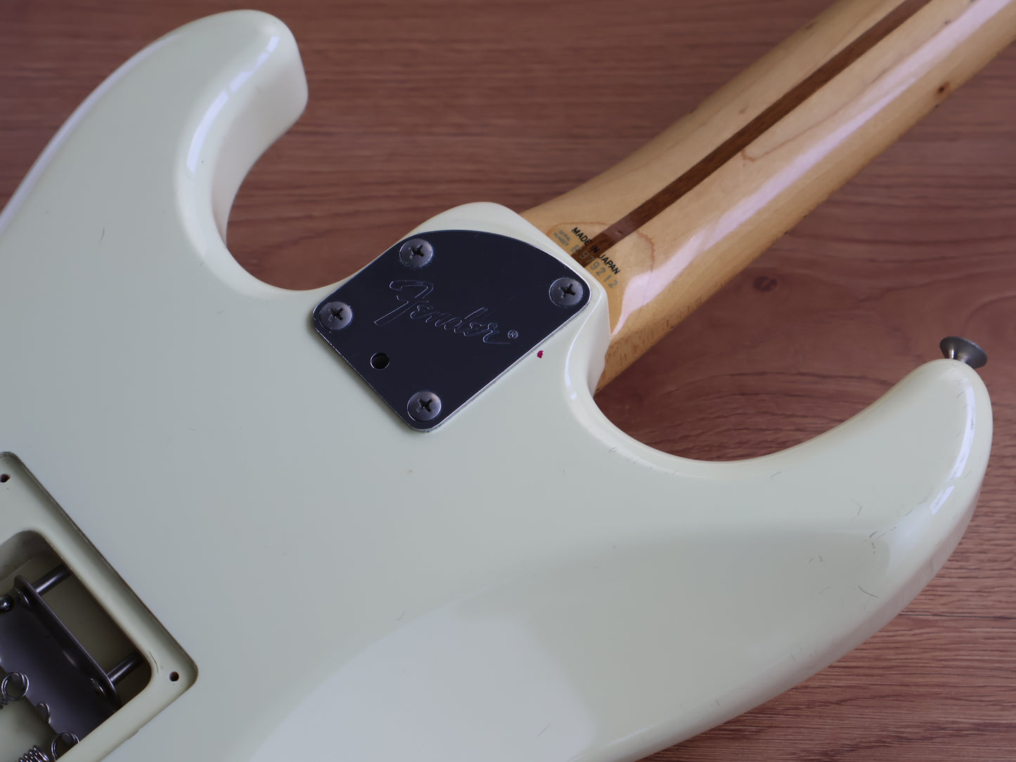 1989 Fender Japan STM60 Pro Feel "Medium Scale" Stratocaster (White)