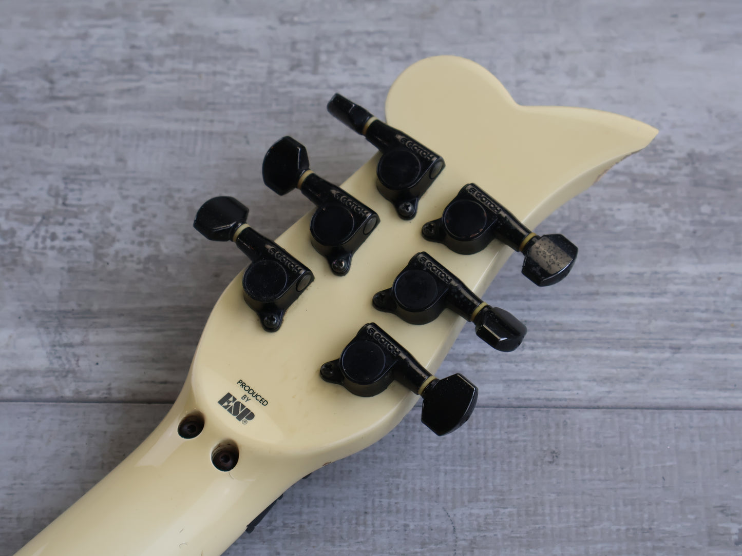 1990's Edwards (by ESP Japan) ES-11 OPRIII Sugizo/Prince Signature Cloud (White)