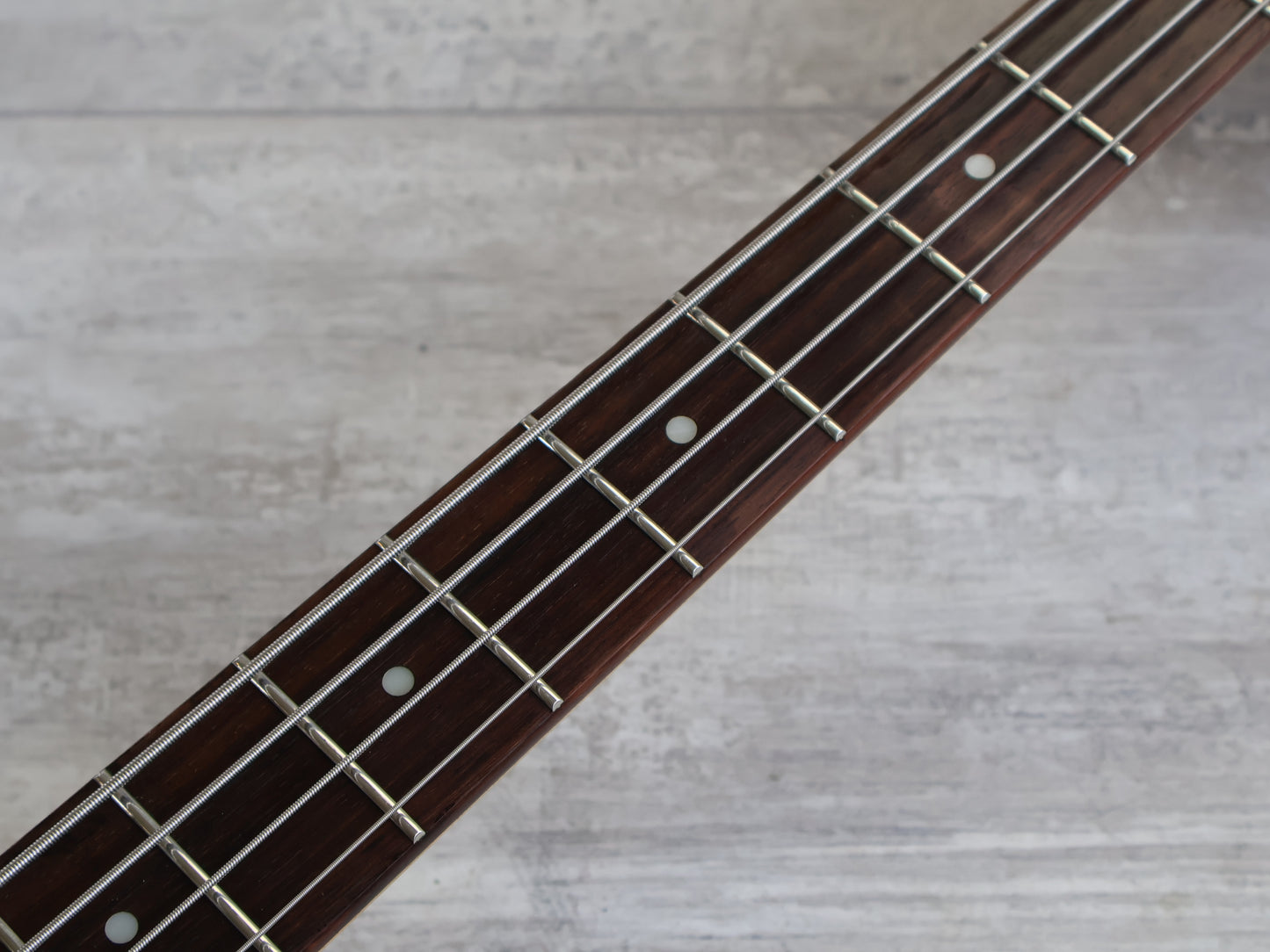 2000's Grassroots (by ESP) G-T-60BIV Bass IV Jaguar Bass (Sparkling Fiesta Red)