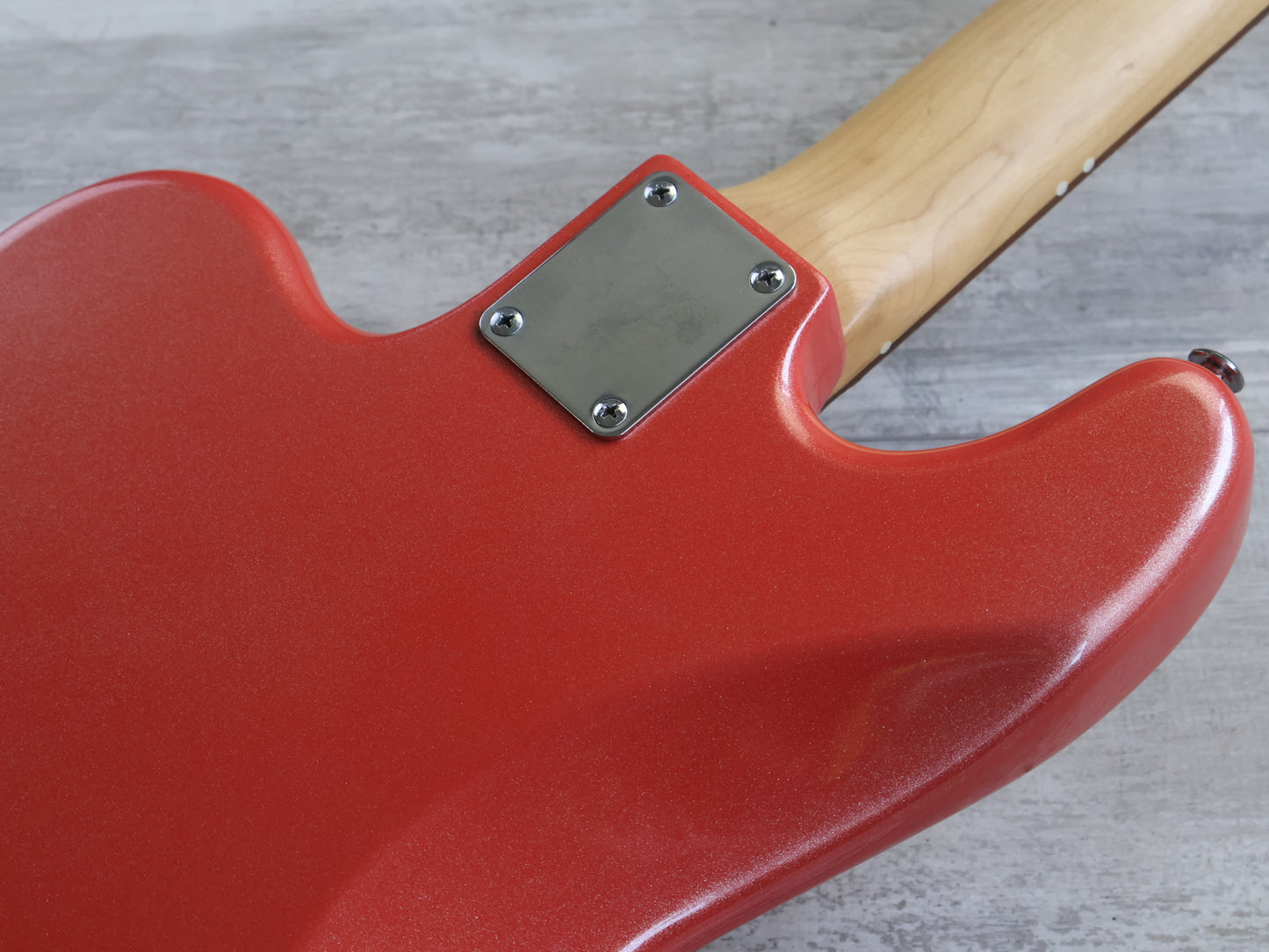 2000's Grassroots (by ESP) G-T-60BIV Bass IV Jaguar Bass (Sparkling Fiesta Red)