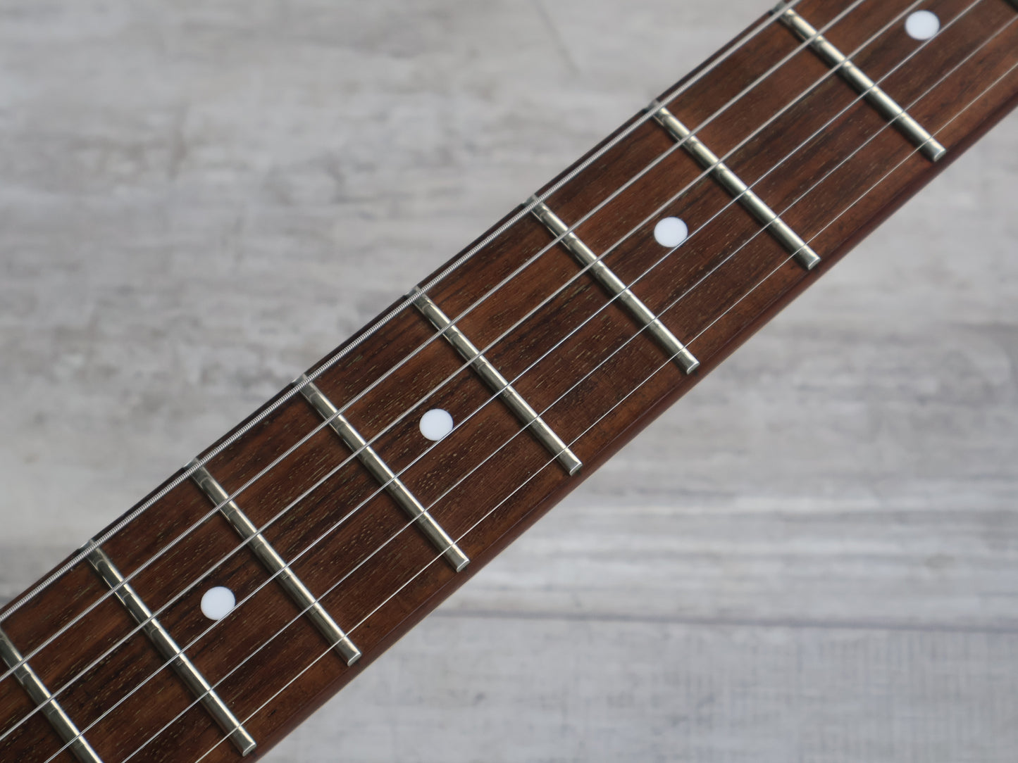 1990’s Grover Jackson Japan Rhoads Flying V Electric Guitar (Refinished Green Racing Stripe)