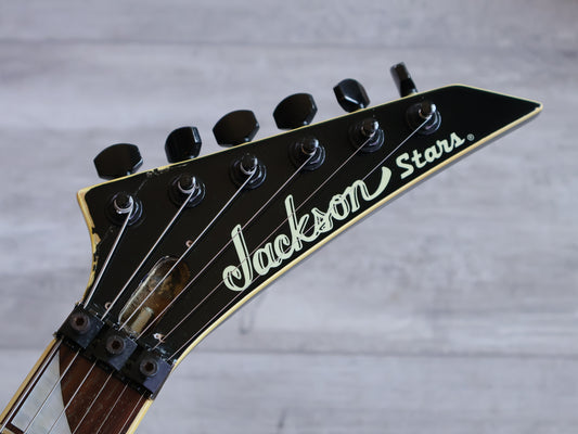 2000's Jackson Stars Japan KS-138 "Kelly Star" Neckthrough Pointy Shredder (Black)