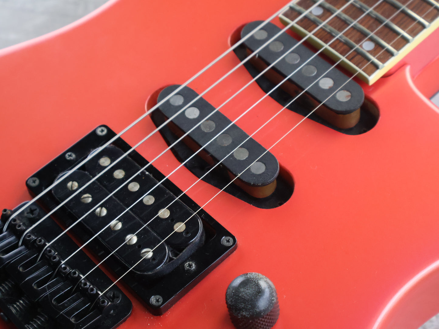 1986 Greco Japan JJ-1S Custom Order Superstrat (Pink)