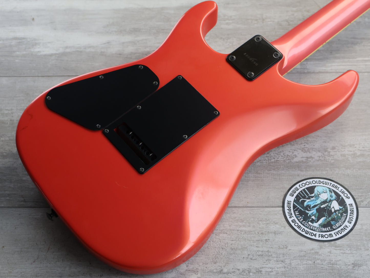 1986 Greco Japan JJ-1S Custom Order Superstrat (Pink)