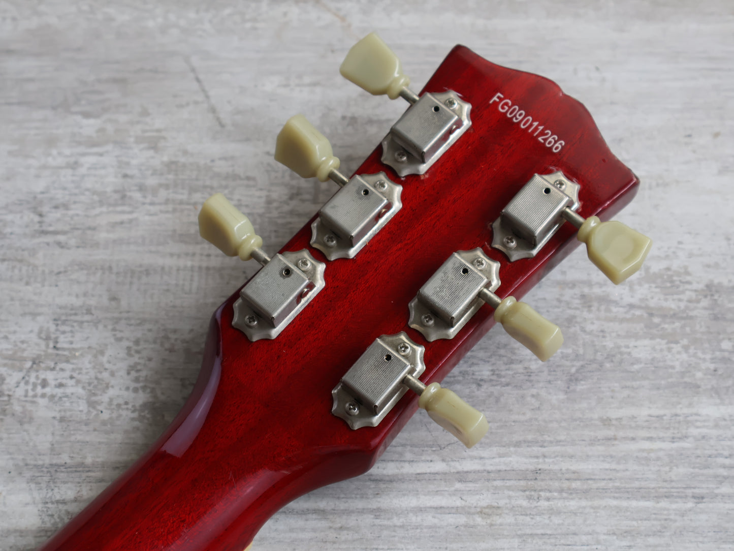 2009 Burny RSG-55 '63 Reissue SG (Cherry Red)