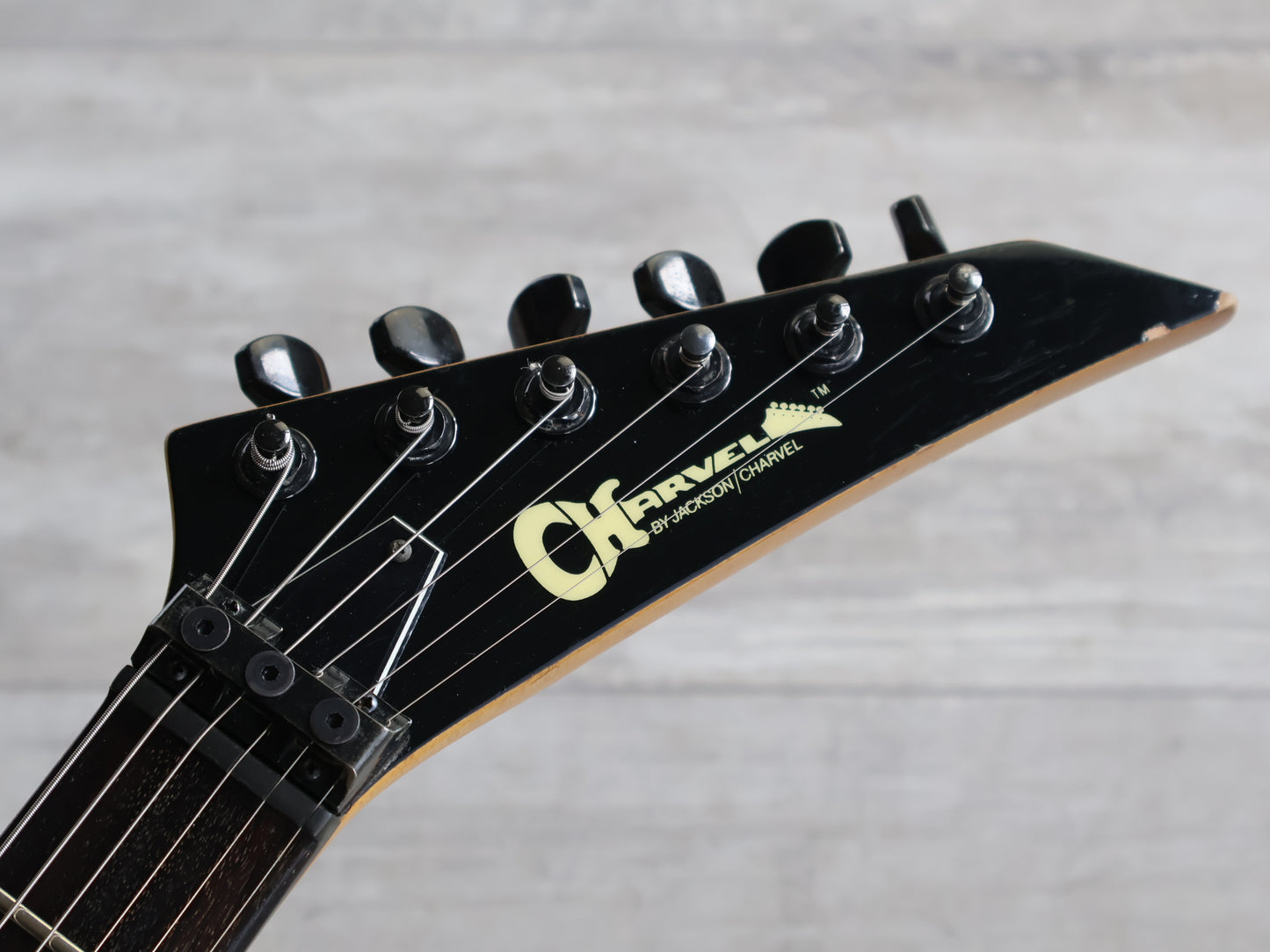 1986 Charvel Japan Model 2 Superstrat w/Kahler (Vintage White)