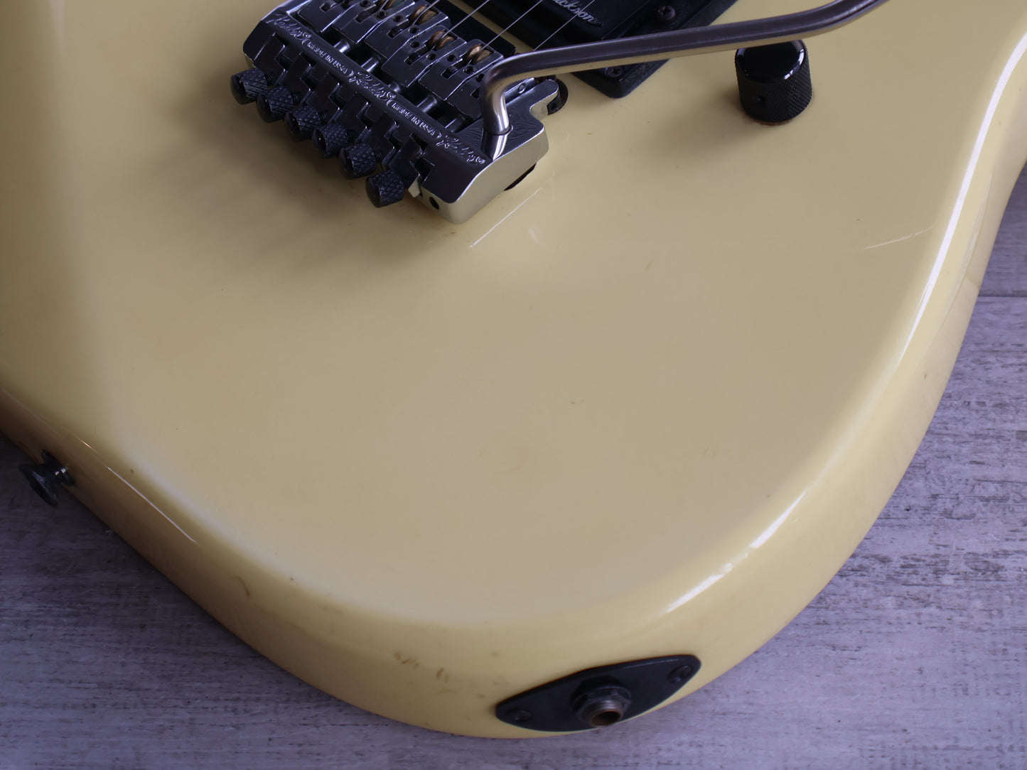 1986 Charvel Japan Model 2 Superstrat w/Kahler (Vintage White)