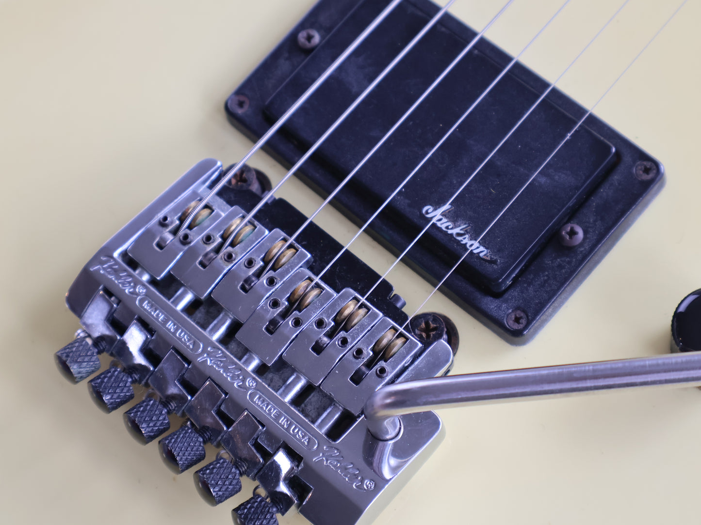 1986 Charvel Japan Model 2 Superstrat w/Kahler (Vintage White)