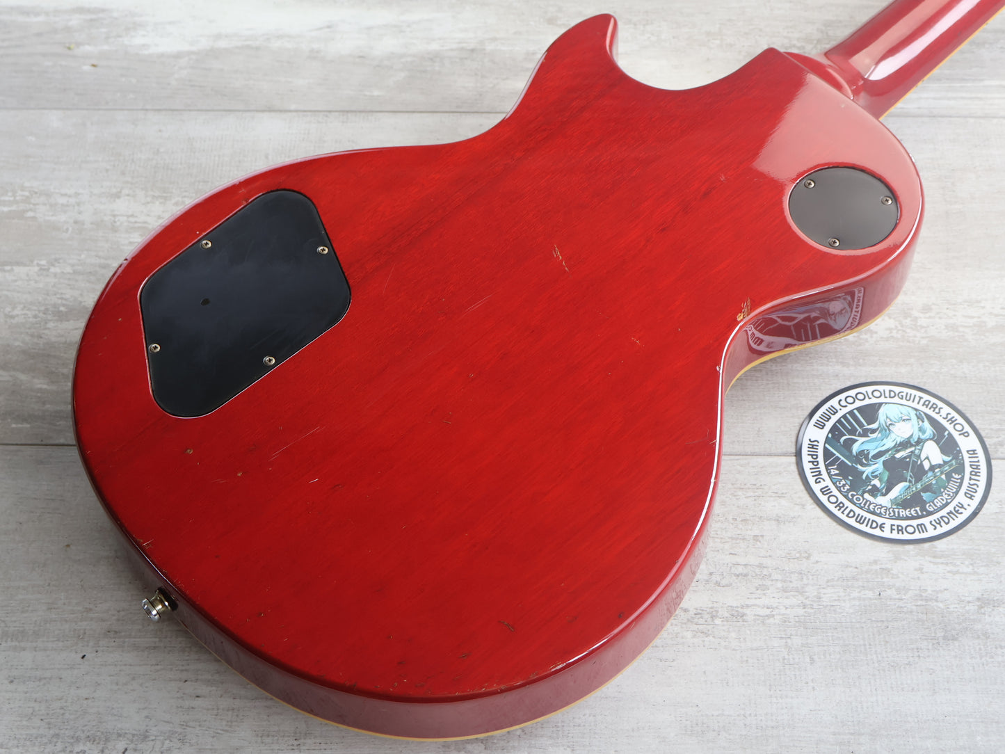 1981 Greco Japan EG-500 Super Power Les Paul Standard (Cherry Sunburst)