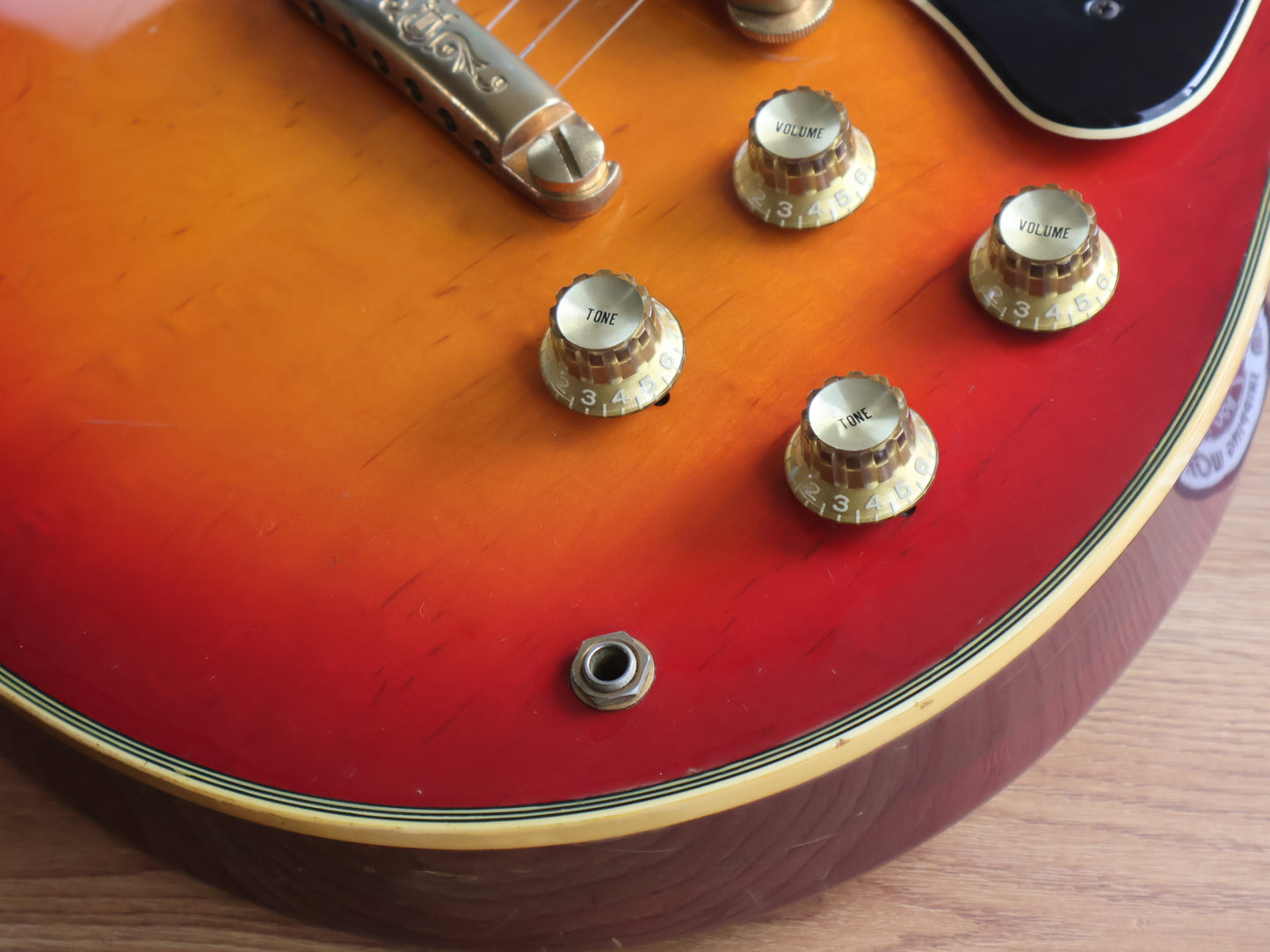 1979 Yamaha Japan SG-1000 Double Cutaway (Cherry Sunburst)