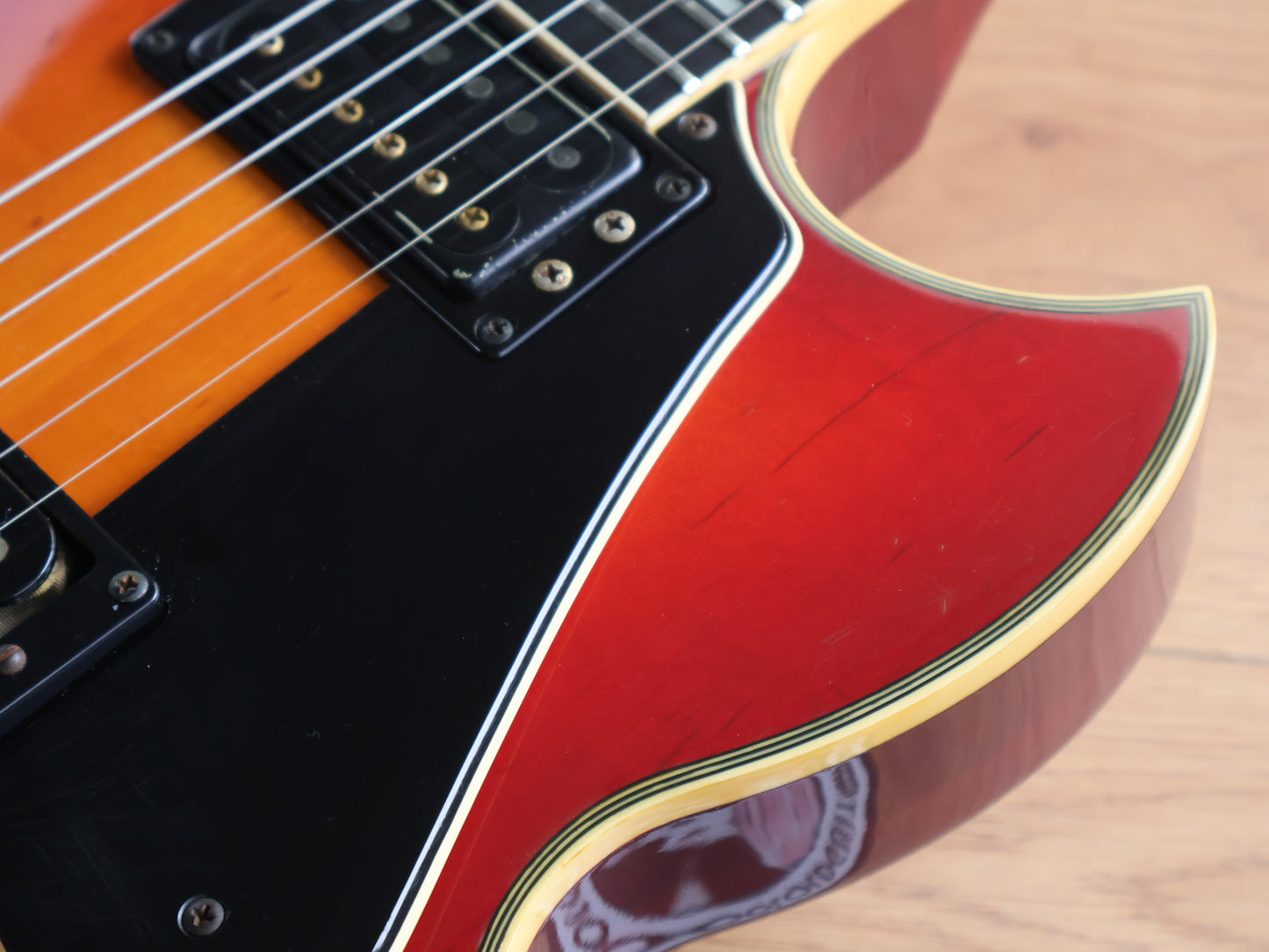 1979 Yamaha Japan SG-1000 Double Cutaway (Cherry Sunburst)