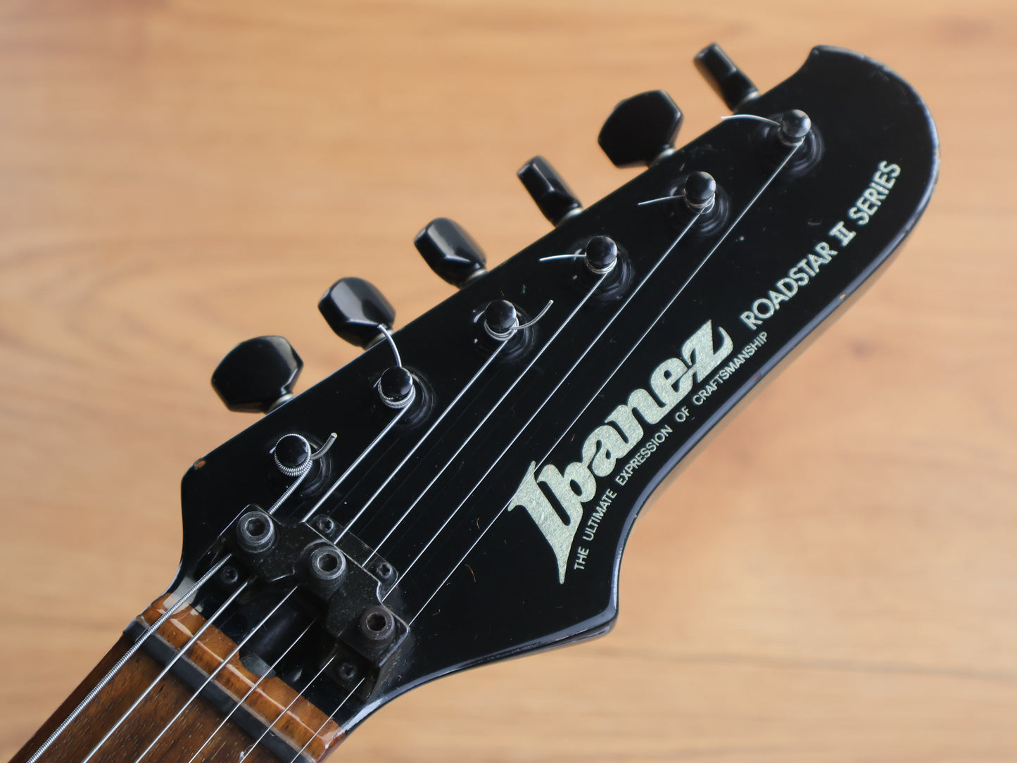1985 Ibanez Japan RS525 Roadstar II Vintage Electric Guitar (Black)