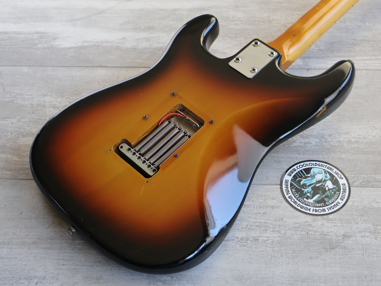 1976 Fernandes FST Series 50's Reissue Stratocaster (Sunburst)