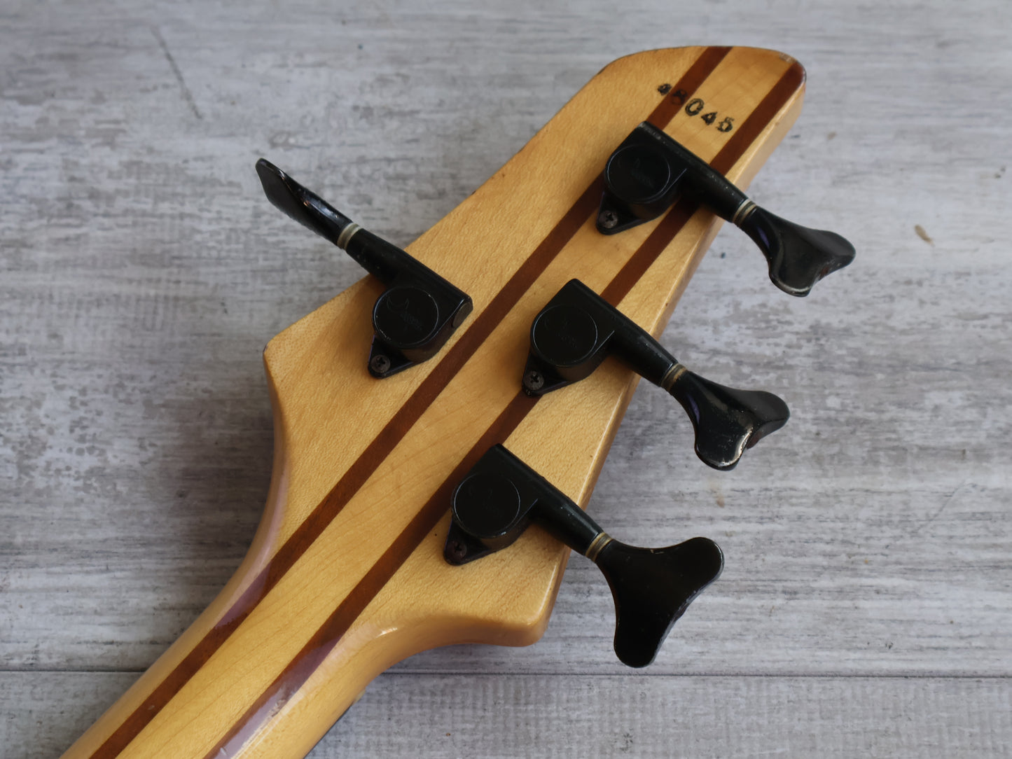 1990's Moon Japan MBC-4 Active Bass w/Bartolini's (Natural)