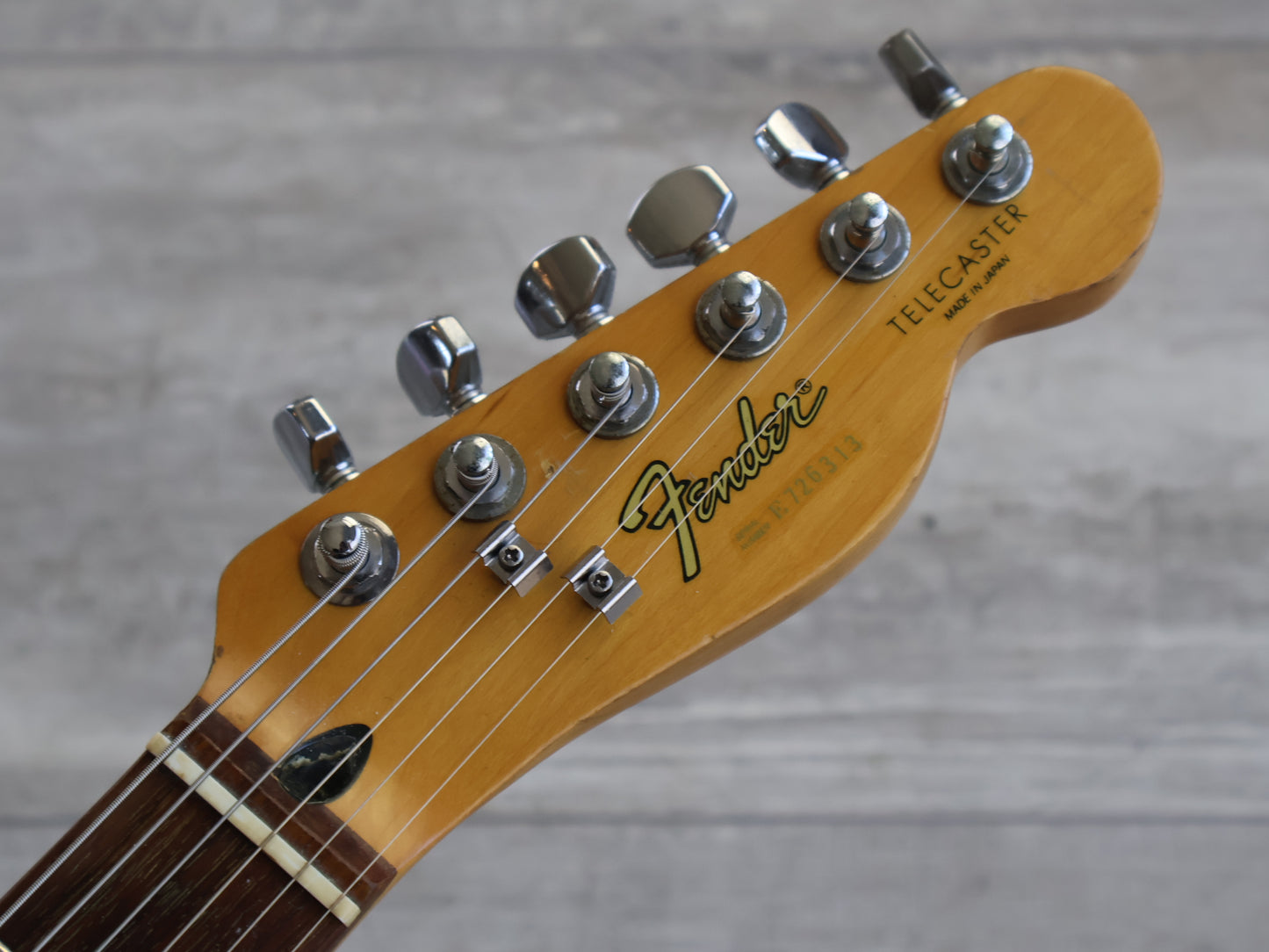 1987 Fender Japan TL314-55 "Medium Scale" Telecaster (Black)