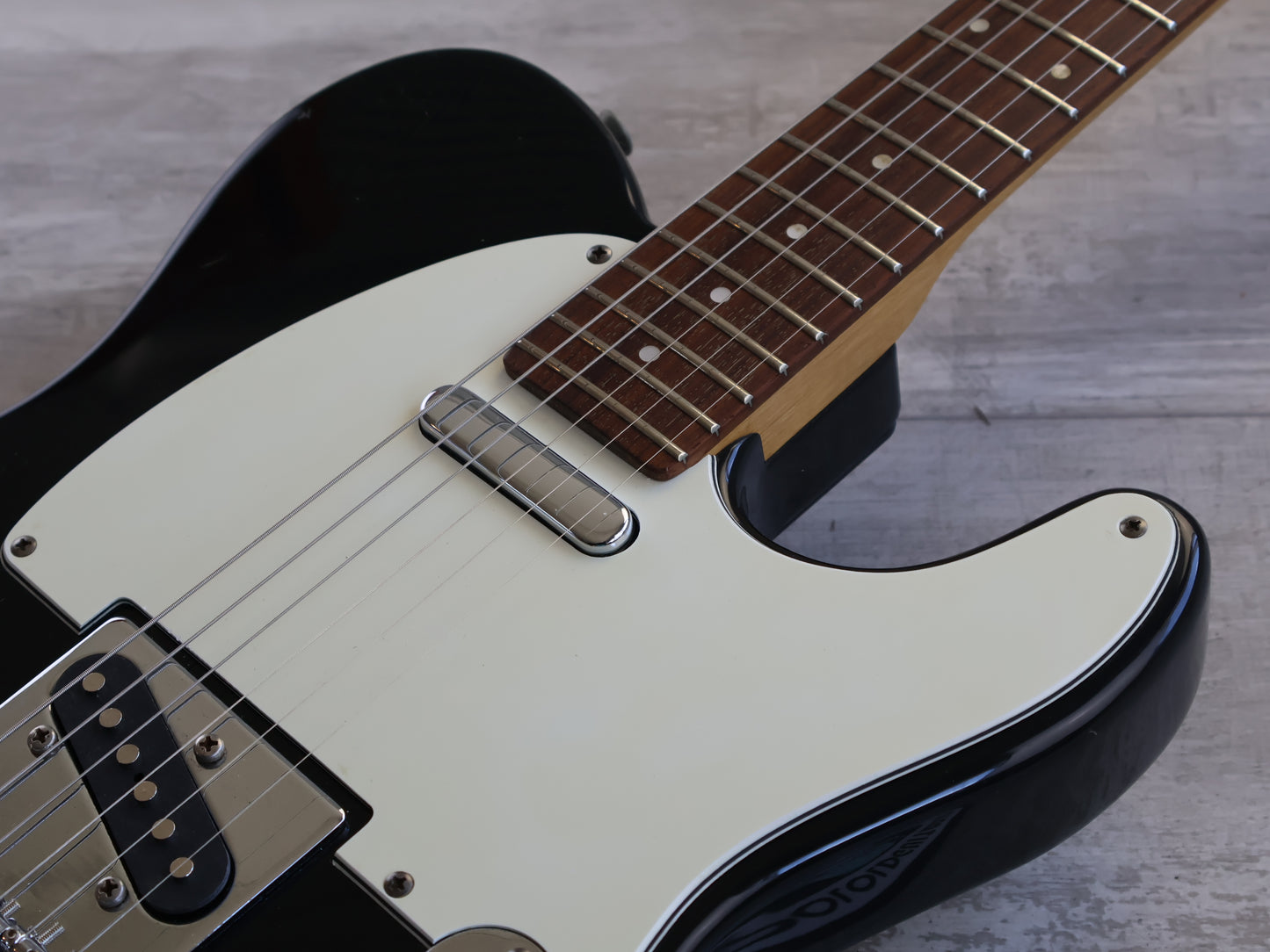 1987 Fender Japan TL314-55 "Medium Scale" Telecaster (Black)