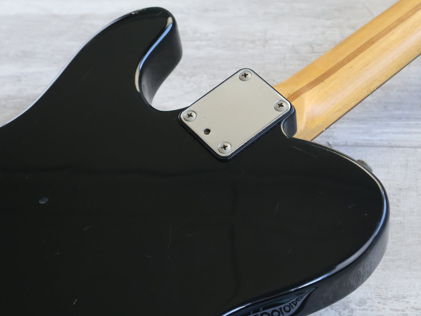 1987 Fender Japan TL314-55 "Medium Scale" Telecaster (Black)