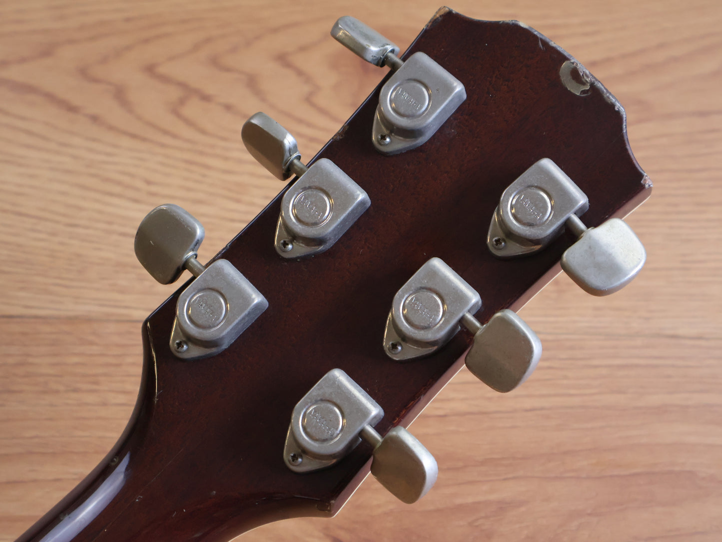 1972 Yamaha Japan SG45 Single Cutaway Flat Top Les Paul (Natural Brown)