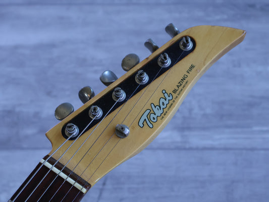 2000’s Tokai Japan Talbo Blazing Fire Cast Aluminium Electric Guitar (Chrome)