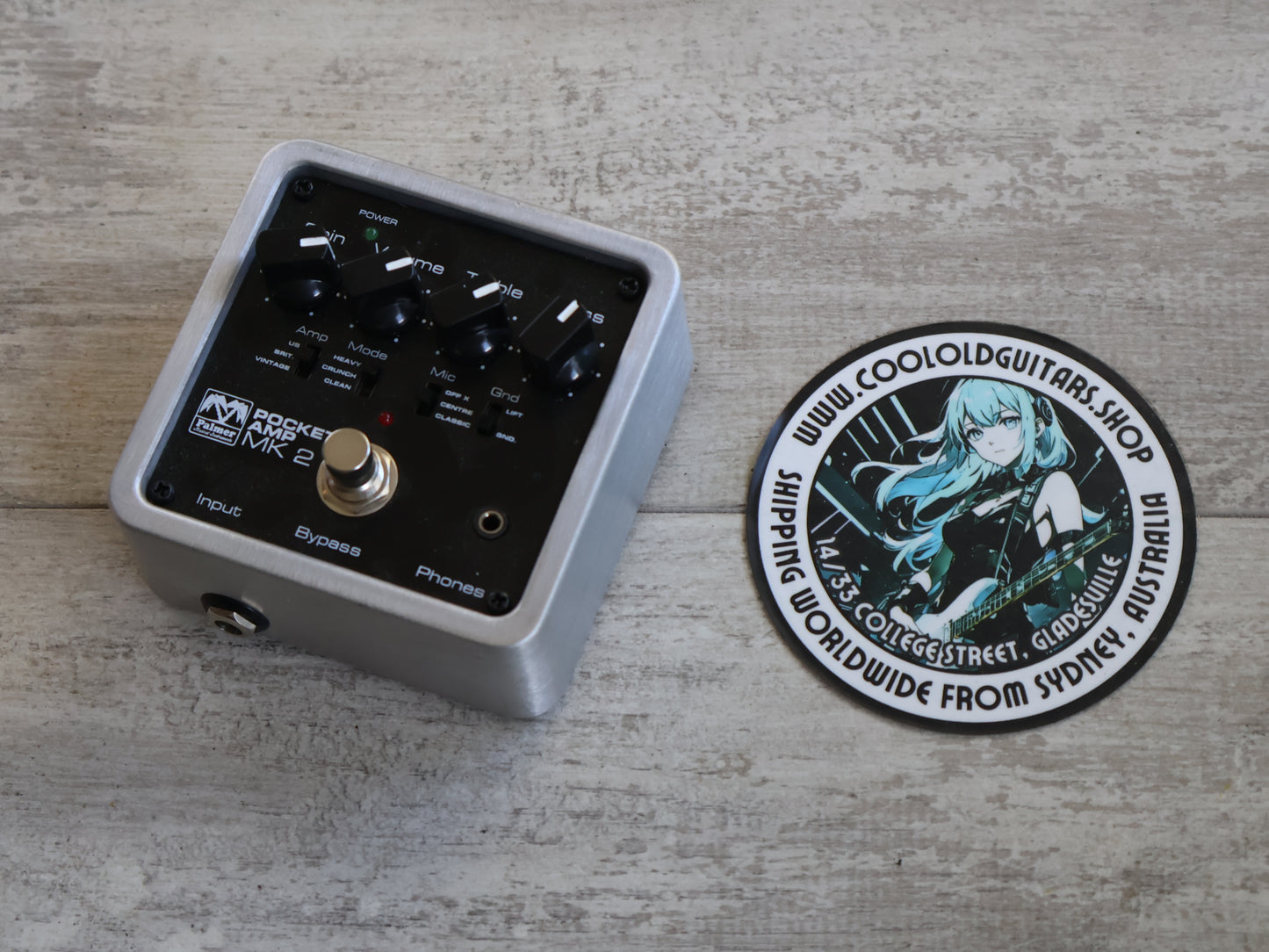 Palmer Pocket AMP MK2 Portable Guitar Preamp