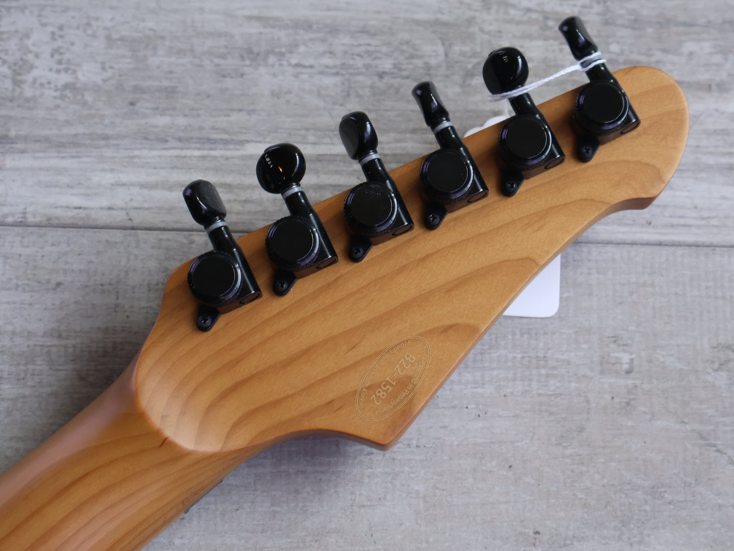 Balaguer Diablo Retro 27 Fret w/Floyd Rose (Cerulean Blue)