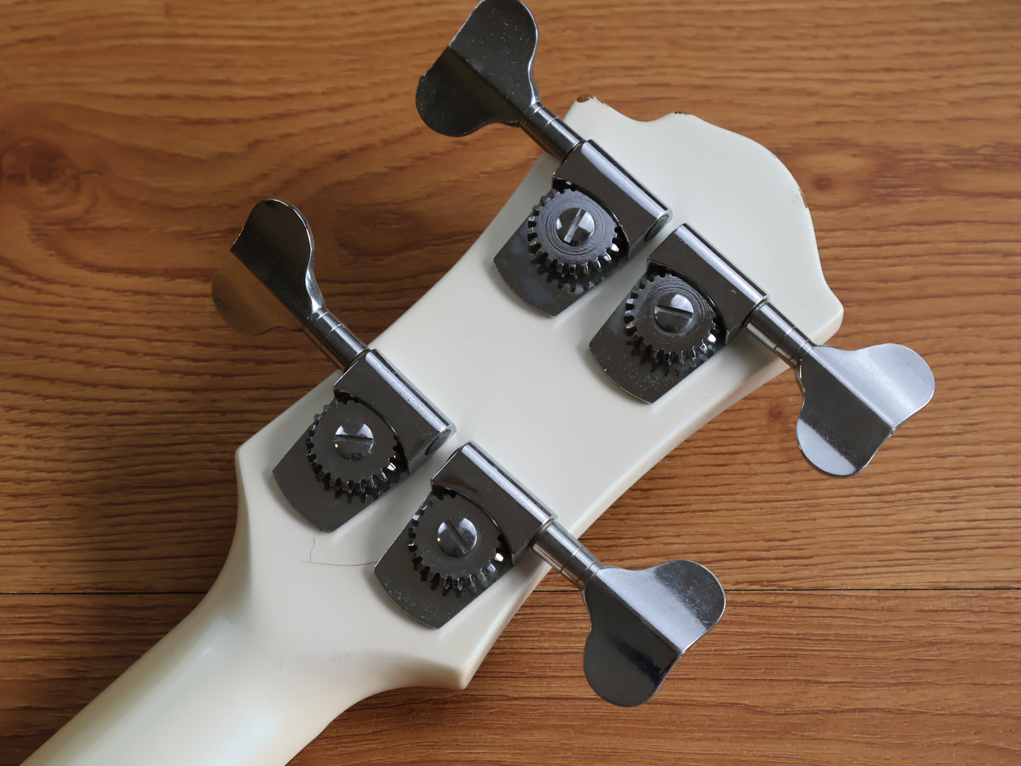 1989 Fernandes Japan MB-90YK Neckthrough Mockingbird Bass (White)