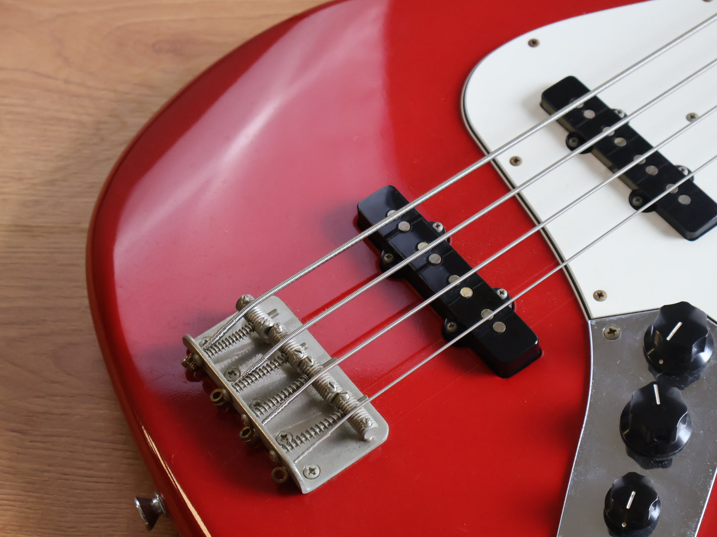 2010 Edwards Japan E-JB-100R/LT Jazz Bass (Torino Red)