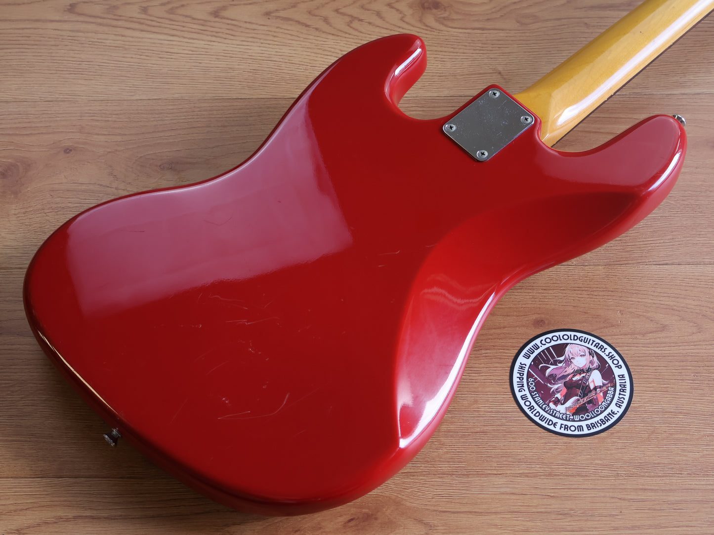 2010 Edwards Japan E-JB-100R/LT Jazz Bass (Torino Red)