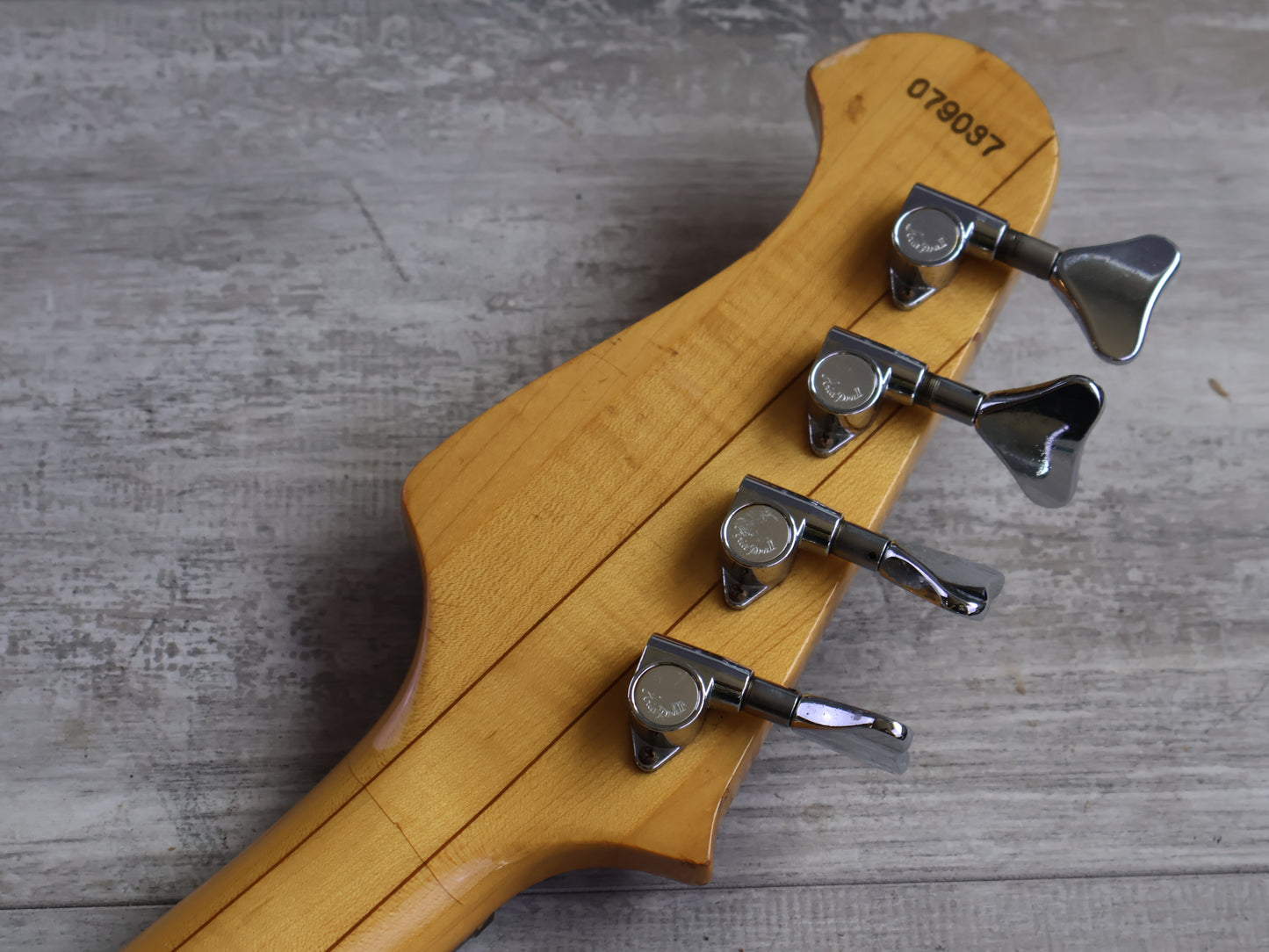 1979 Aria Pro II Japan TSB-550 Thor Sound Neckthrough Bass (Natural)