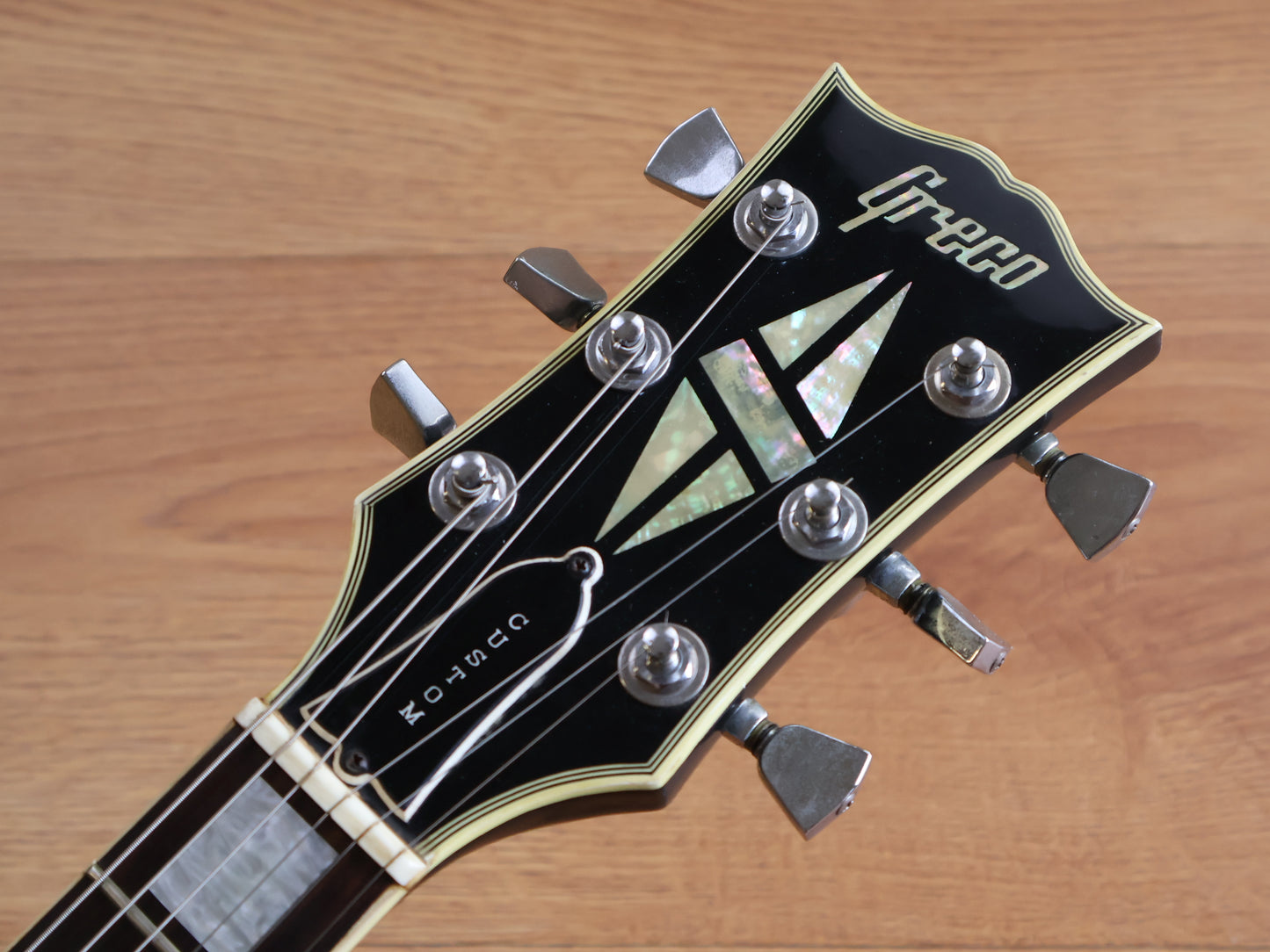 1977 Greco Japan EG-600PB Les Paul Custom Black Beauty (Ebony)