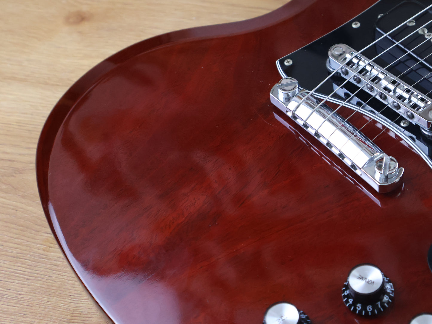2012 Gibson USA SG Classic P90 Double Cutaway (Heritage Cherry)