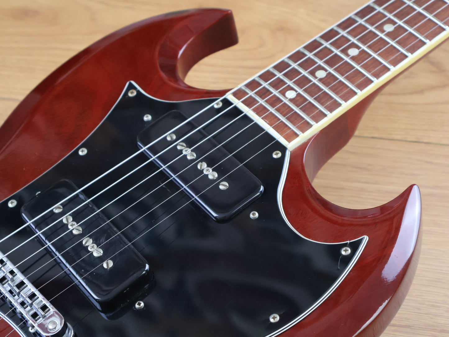 2012 Gibson USA SG Classic P90 Double Cutaway (Heritage Cherry)
