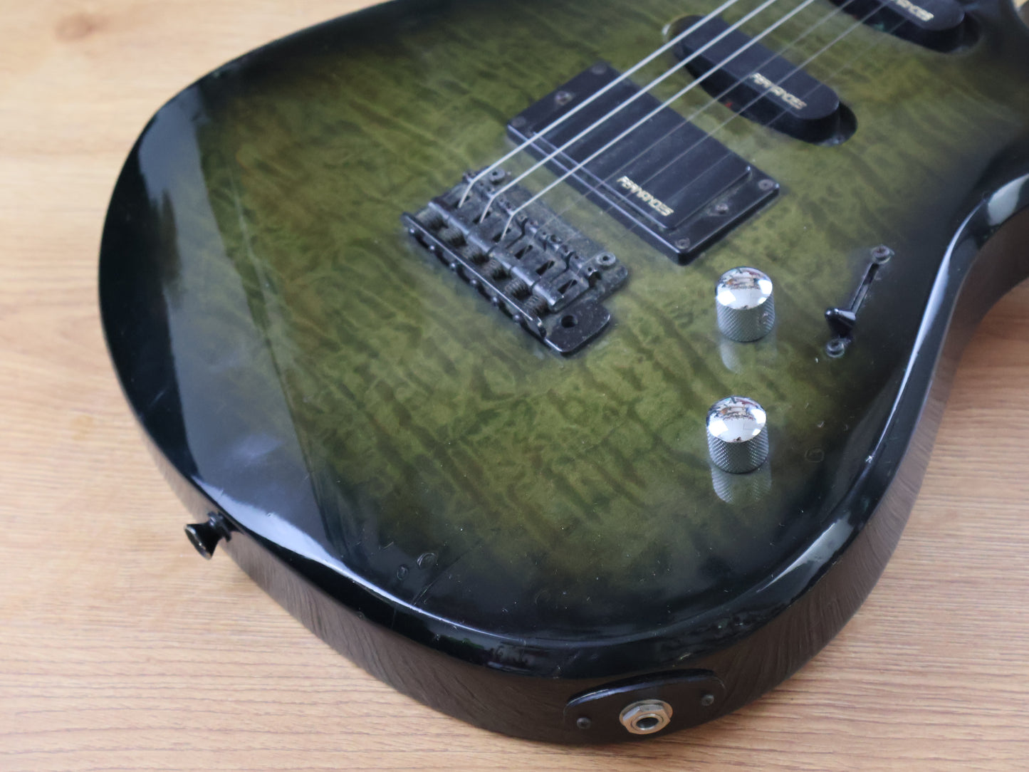1990's Fernandes FGZ Series Superstrat (Grey Quilt)